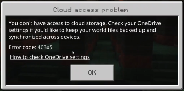 Cloud Upload and Download – Minecraft Education